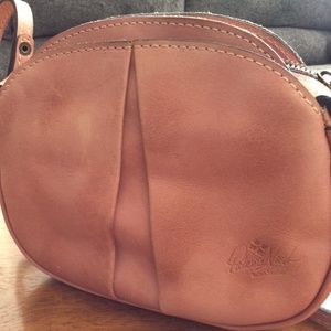 Patricia Nash small  Chania  crossbody  light pale pink